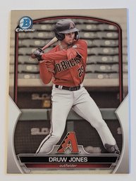 2023 Bowman Chrome Druw Jones Prospect Baseball Card Diamondbacks