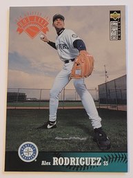 1997 Upper Deck Collector's Choice Alex Rodriguez Hot List Baseball Card Mariners