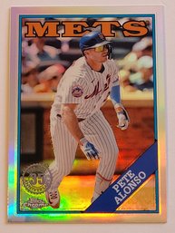 2023 Topps Chrome Pete Alonso 1988 Insert Baseball Card Mets