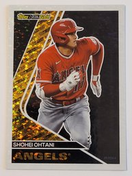 2023 Topps Shohei Ohtani Black Gold Insert Baseball Card Angels