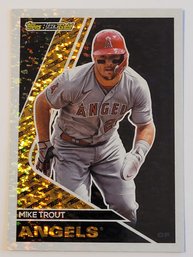 2023 Topps Mike Trout Black Gold Insert Baseball Card Angels