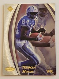 1998 Collector's Edge Masters #'D /5000 Herman Moore Football Card Lions