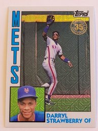 2019 Topps Darryl Strawberry '84 Topps Mojo Baseball Card Mets