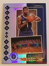 2019-20 Panini Hoops Premium Stock Zion Williamson Basketball Card Pelicans
