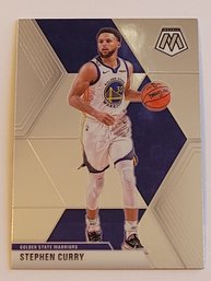 2019-20 Panini Mosaic Stephen Curry Basketball Card Warriors