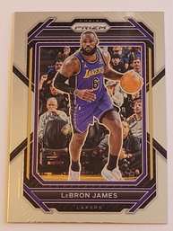 2022-23 Panini Prizm LeBron James Basketball Card Lakers