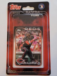 2024 Topps Reds Team Baseball Card Set Elly De La Cruz Rookie On Top Unopened