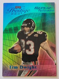 1999 Playoff Prestige #'D /500 Tim Dwight Repeat Performers Insert Football Card Falcons