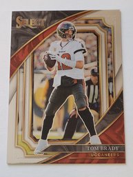 2022 Panini Select Tom Brady Football Card Buccaneers