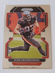 2021 Panin Prizm Rob Gronkowski Football Card Buccaneers