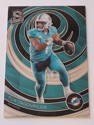 2023 Panini Spectra Tua Tagovailoa Football Card Dolphins