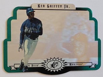 1996 Upper Deck SPx Ken Griffey Jr. Holoview Die-Cut Baseball Card Mariners