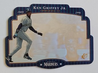 1996 Upper Deck SPx Ken Griffey Jr. Holoview Commemorative Die-Cut Baseball Card Mariners