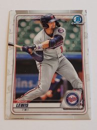 2020 Bowman Chrome Royce Lewis Prospect Baseball Card Twins