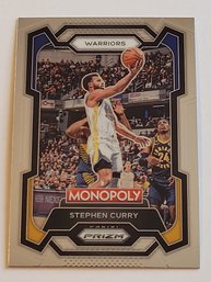 2023-24 Panini Prizm Monopoly Stephen Curry Basketball Card Warriors