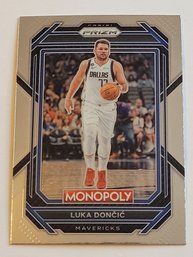 2022-23 Panini Prizm Monopoly Luka Doncic Basketball Card Mavericks