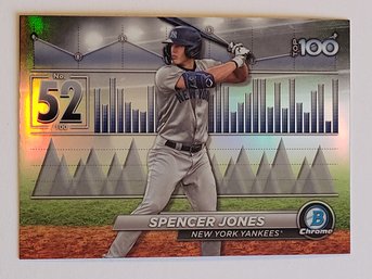 2024 Bowman Spencer Jones Top 100 Prospects Baseball Card Yankees