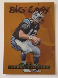 1996 Collector's Edge #'d /2000 Kerry Collins Big Easy Insert Football Card Panthers