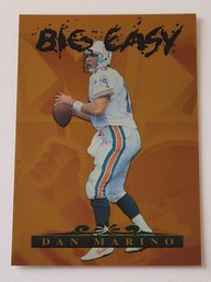 1996 Collector's Edge #'D /2000 Dan Marino Big Easy Insert Football Card Dolphins