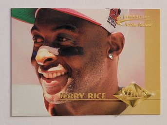 1997 Pinnacle Action Packed Studs 1 Of 1,500 Jerry Rice High Profile Promo Football Card 49ers #4