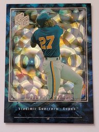 1999 Upper Deck HoloGrFX Vladimir Guerrero Launchers Insert Baseball Card Expos