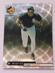 1999 Upper Deck HoloGrFX Frank Thomas Baseball Card White Sox