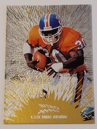 1997 Collector's Edge Terrell Davis Pack Nitro Football Card Broncos