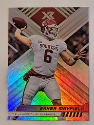 2023 Panini Chronicles XR Baker Mayfield Football Card Browns