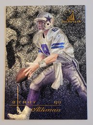 1997 Pinnacle Inscriptions Troy Aikman Football Card Cowboys