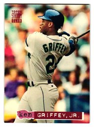 1994 Topps Stadium Club Ken Griffey Jr. Baseball Card Mariners