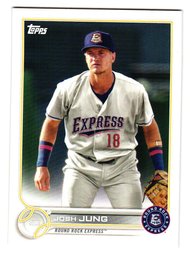 2022 Topps Pro Debut Josh Jung Prospect Baseball Card Rangers