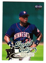 1999 Fleer Ultra David Ortiz Baseball Card Twins