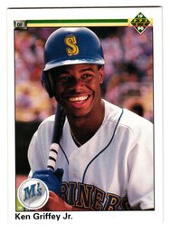 1990 Upper Deck Ken Griffey Jr. Baseball Card Mariners