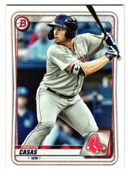 2020 Bowman Triston Casas Prospect Baseball Card Red Sox