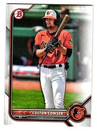 2022 Bowman Colton Cowser Prospect Baseball Card Orioles