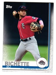 2019 Topps Pro Debut Bo Bichette Prospect Baseball Card Blue Jays