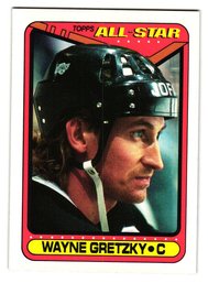 1990-91 Topps Wayne Gretzky All Star Hockey Card Kings