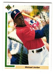 1991 Upper Deck Michael Jordan Baseball Card White Sox