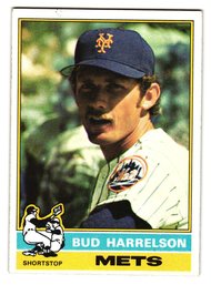 1976 Topps Buddy Harrelson Baseball Card Mets