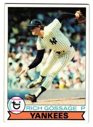 1979 Topps Rich Gossage Baseball Card Yankees