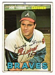 1967 Topps Joe Torre Baseball Card Braves