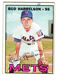 1967 Topps Buddy Harrelson Rookie Baseball Card Mets