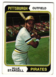 1974 Topps Willie Stargell Baseball Card Pirates