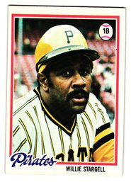 1978 Topps Willie Stargel Baseball Card Pirates