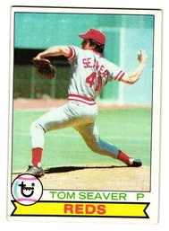 1979 Topps Tom Seaver Baseball Card Reds