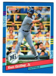 1991 Donruss Ken Griffey Jr. Baseball Card Mariners