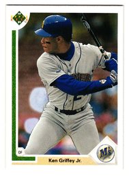 1991 Upper Deck Ken Griffey Jr Baseball Card Mariners