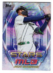2023 Topps Julio Rodriguez Stars Of MLB Insert Baseball Card Mariners