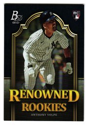 2023 Bowman Platinum Anthony Volpe Renowned Rookies Baseball Card Yankees