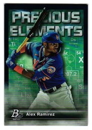 2023 Bowman Platinum Alex Rameriez Precious Elements Prospect Baseball Card Mets